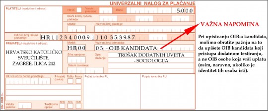 sociologija uplatnica