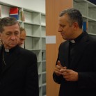 Biskup  Blase J. Cupich i rektor Željko Tanjić