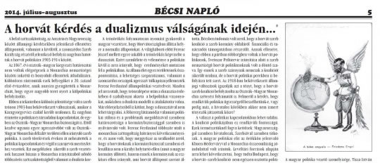 Bulic predvanje _Becsi Naplo