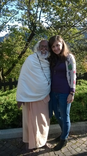 Irena Sever i Swami Sadanand iz filma "The heart of a murderer