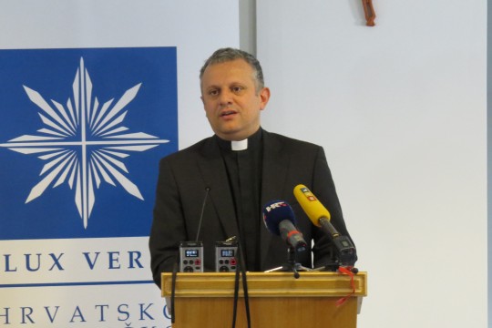 Rektor Hrvatskog katoličkog sveučilišta prof. dr. sc. Željko Tanjić